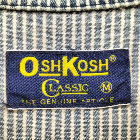 オシュコシュ OSHKOSH ジップアップ ヒッコリー ストライプ デニム ブルゾン メンズ import:M
