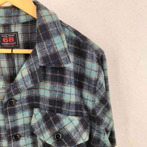 シックスティエイトアンドブラザーズ 68&BROTHERS HW Flannel Plaid Shirts メンズ JPN:XL