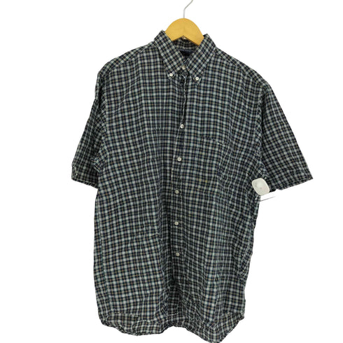 ノーティカ NAUTICA 90S チェック S/S BD シャツ メンズ import:M