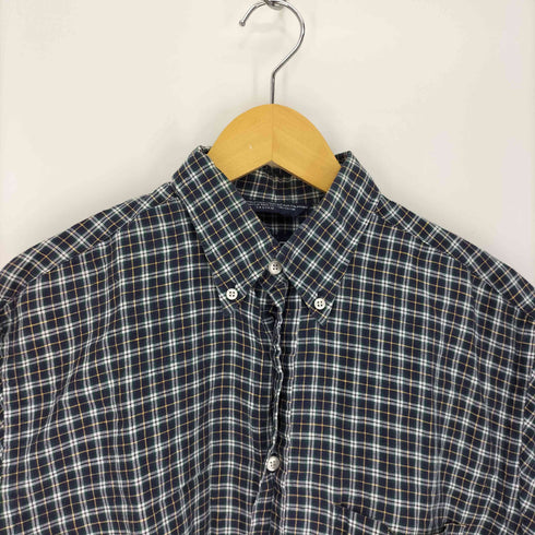 ノーティカ NAUTICA 90S チェック S/S BD シャツ メンズ import:M