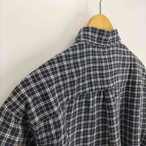 ノーティカ NAUTICA 90S チェック S/S BD シャツ メンズ import:M