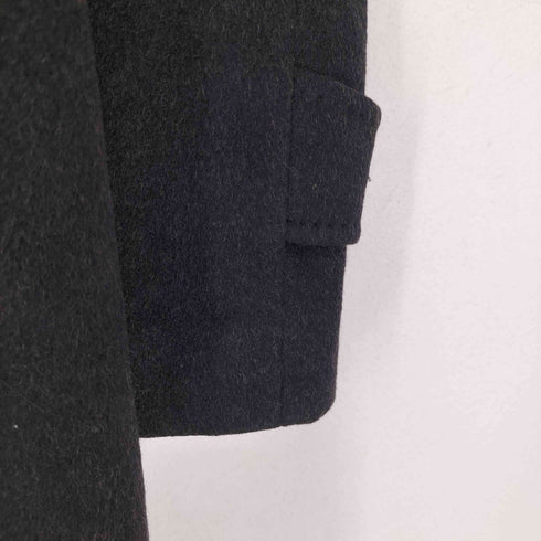 GIULIANO GROSSONI pure cashmere カシミヤ100 比翼ステンカラーコート メンズ 96A5