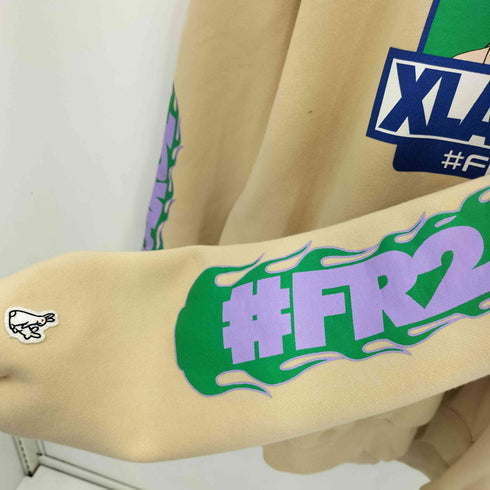 エフアールツー FR2 collaboration with Hoodie プリントプルオーバーパーカー メンズ JPN:XL
