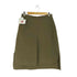 ジルサンダーネイビー JIL SANDER NAVY フロントプリーツ 玉虫 台形 スカート レディース 40