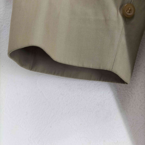 バーバリーズ BURBERRYS 裏地チェック比翼ステンカラーコート メンズ