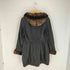 neuf cent neuf lamb leather rex rabbit fur ラムレザーレッキスファーコート レディース 40