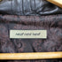 neuf cent neuf lamb leather rex rabbit fur ラムレザーレッキスファーコート レディース 40