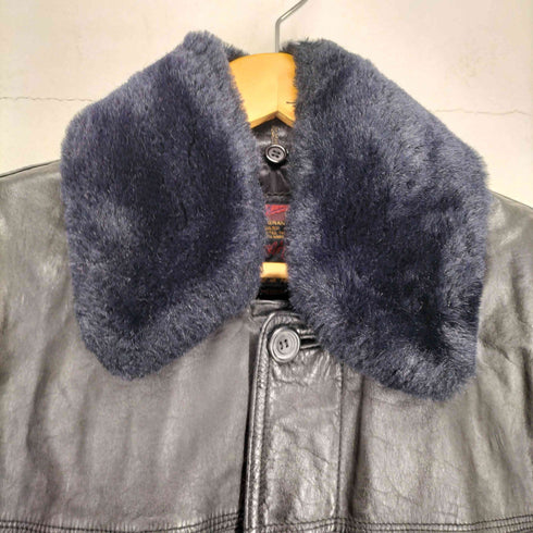 H.G.GRANT CO. Cow Leather 襟ボアレザージャケット メンズ JPN:M