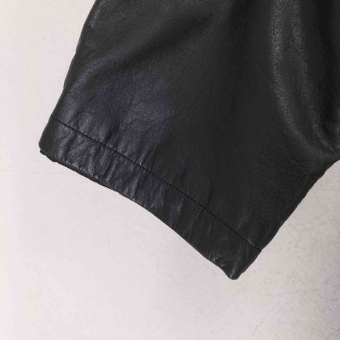 H.G.GRANT CO. Cow Leather 襟ボアレザージャケット メンズ JPN:M