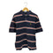 ポロバイラルフローレン Polo by RALPH LAUREN 90s ポニー刺繍ロゴ ボーダー ポロシャツ メンズ import:L