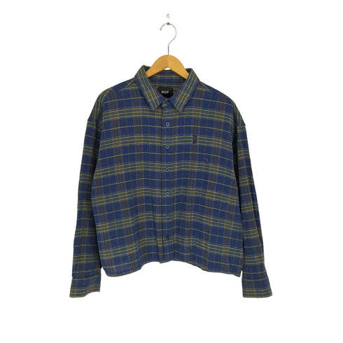 ハフ HUF 24AW MEGABLAST PLAID LS SHIRT メンズ L