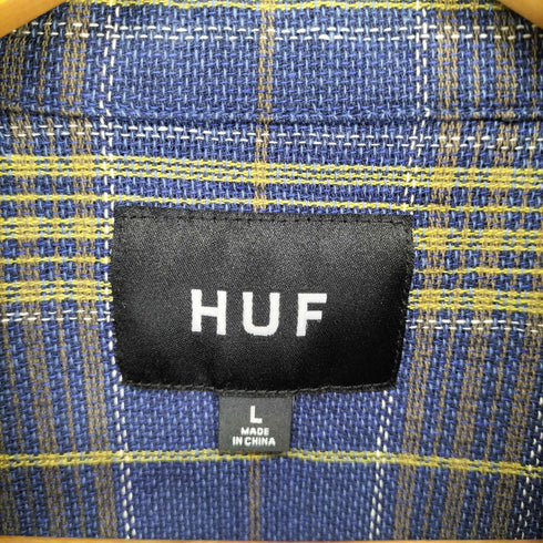 ハフ HUF 24AW MEGABLAST PLAID LS SHIRT メンズ L