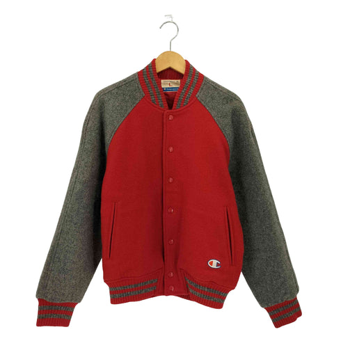 チャンピオン Champion 90s ウール混 スタジャン メンズ L