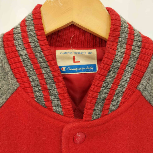 チャンピオン Champion 90s ウール混 スタジャン メンズ L