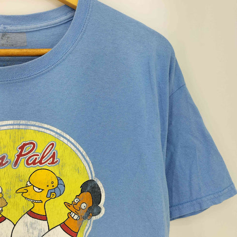 キャラクタープリント クルーネック 半袖Tシャツ メンズ