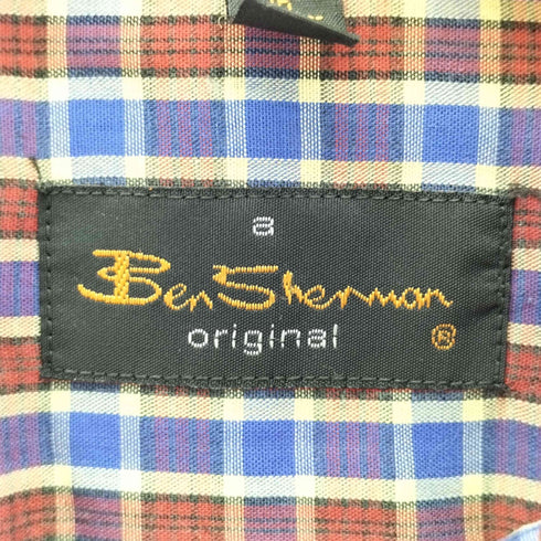 ベンシャーマン Ben Sherman ボタンダウン チェック シャツ メンズ 16インチ