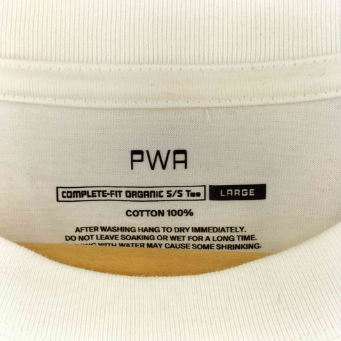 プア PWA LCOMPLETE-FIT ORGANIC S/S TEE オーガニックコットン Tシャツ メンズ JPN:L