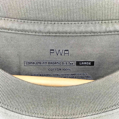 プア PWA LCOMPLETE-FIT ORGANIC S/S TEE オーガニックコットン Tシャツ メンズ JPN:L