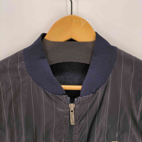 シュミーズラコステ CHEMISE LACOSTE 70-80s フランス製 裏地パイル ストライプブルゾン メンズ 4