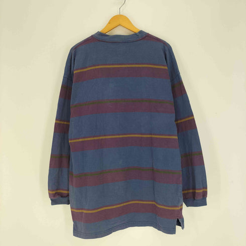 ジェフリービーン GEOFFREY BEENE クルーネック ボーダー スウェット メンズ import:XL