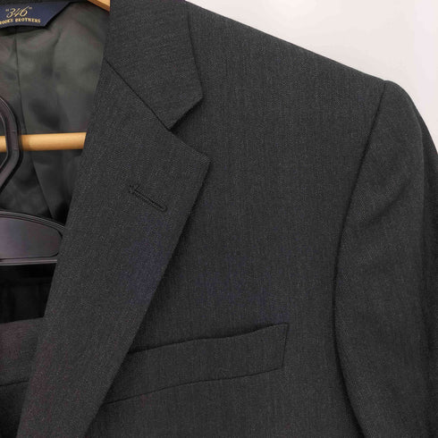 ブルックスブラザーズ 346 BROOKS BROTHERS ウールストライプ スーツ セットアップ メンズ 38SHT 32W