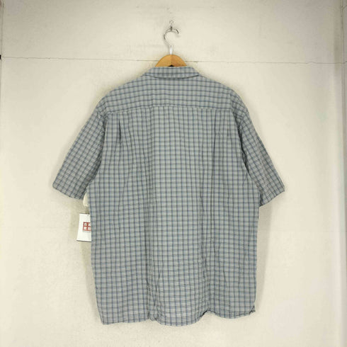 コロンビア Columbia チェック ロゴパッチ ポケット シャツ メンズ import:L
