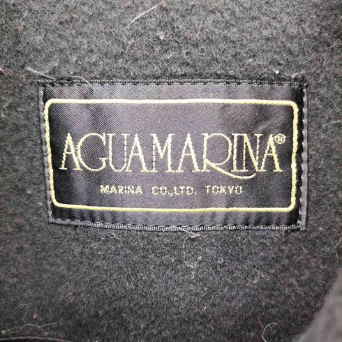 カシミヤ混 ウール ロングステンカラーコート レディース 9AR