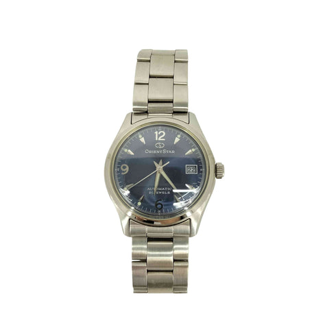 ORIENT STAR 21JEWELS ステンレス 自動巻き 腕時計 メンズ
