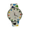 ALESSI Luna Stainless Steel Harlequin Decoration 腕時計 メンズ