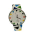 ALESSI Luna Stainless Steel Harlequin Decoration 腕時計 メンズ