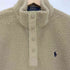 ポロラルフローレン POLO RALPH LAUREN PREFORMANCE 現行タグ ハーフボタン フリースジャケット プルオーバー メンズ import:M