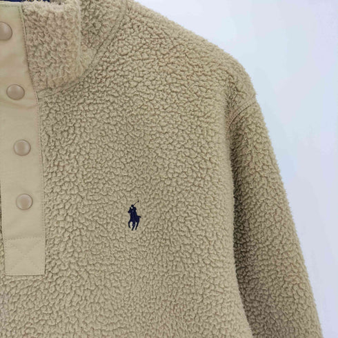 ポロラルフローレン POLO RALPH LAUREN PREFORMANCE 現行タグ ハーフボタン フリースジャケット プルオーバー メンズ import:M