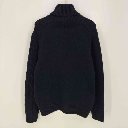 ラコステ LACOSTE アシンメトリータートルネックニットセーター メンズ import:S