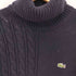 ラコステ LACOSTE アシンメトリータートルネックニットセーター メンズ import:S