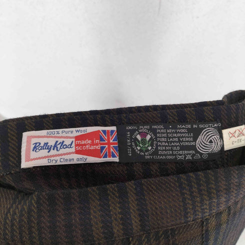 Rally Klad プリーツラップスカート レディース 69cm