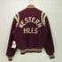 ホロウェイ HOLLOWAY 60s USA製 WESTERN HILLS チェーンステッチ スタジアムジャンパー スタジャン メンズ 40