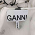 ガニー Ganni ドット柄 プリーツワンピース レディース 42
