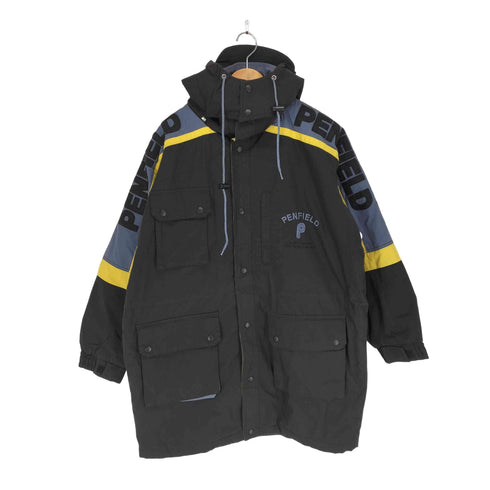 ペンフィールド Penfield ロゴ刺繍ナイロン中綿ジャケット メンズ JPN:L