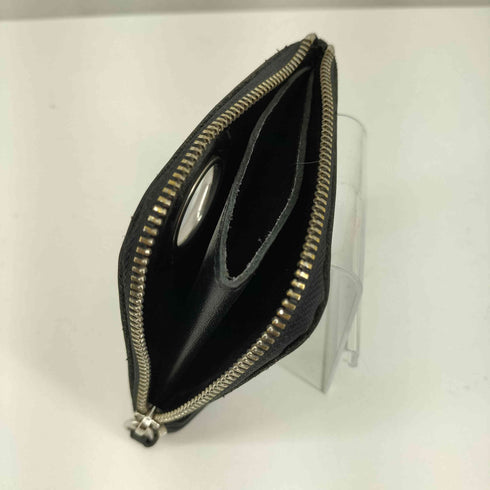 コムデギャルソン COMME des GARCONS SILVER EYELET WALLET L字ジップ メンズ