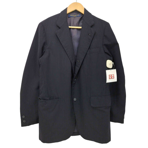 ブルックスブラザーズ BROOKS BROTHERS 70-80s 346 段返り3B 背抜き ストライプ テーラードジャケット メンズ
