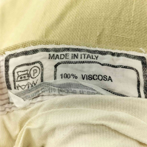 vintage イタリア製 ビスコース100 ドレス トラウザー メンズ 44