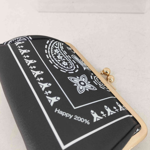 エーディーエムジェイアクセソワ A.D.M.J バンダナ柄 がま口コインケース メンズ