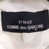 トリココムデギャルソン tricot COMME des GARCONS 丸襟 サイドレース ラインテープ 長袖シャツ レディース M
