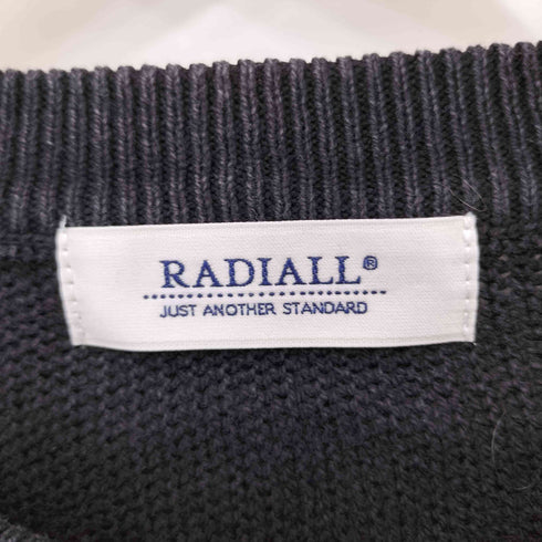ラディアル RADIALL 25SS Nova Wagon CREW NECK SWEATER L/S ニット セーター メンズ L