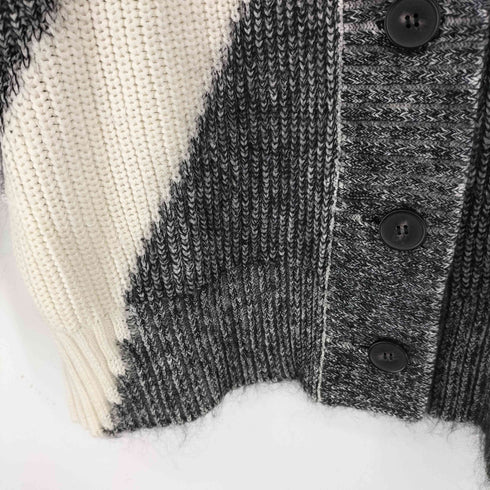 コス COS 総柄ニットカーディガン レディース import:XS