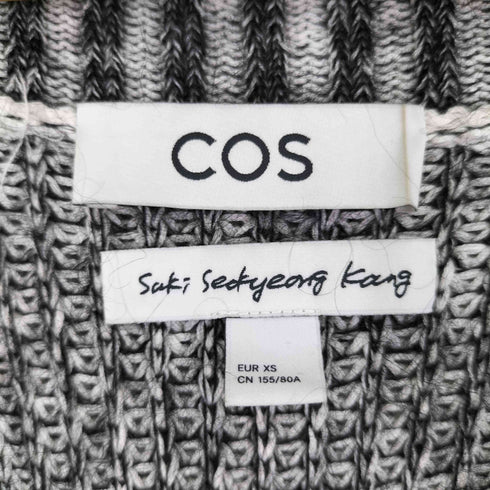 コス COS 総柄ニットカーディガン レディース import:XS