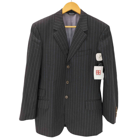 ポールスミスロンドン Paul Smith LONDON 90S OLD MADE IN ITALY イタリア製 ストライプ 3B テーラード ジャケット メンズ 40