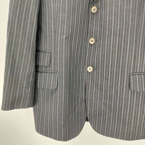 ポールスミスロンドン Paul Smith LONDON 90S OLD MADE IN ITALY イタリア製 ストライプ 3B テーラード ジャケット メンズ 40