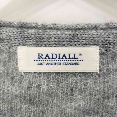 ラディアル RADIALL ERCOL - CARDIGAN SWEATER L/S RAD-24AW-KNIT002 アーコール モヘヤ混 カーディガン メンズ XL