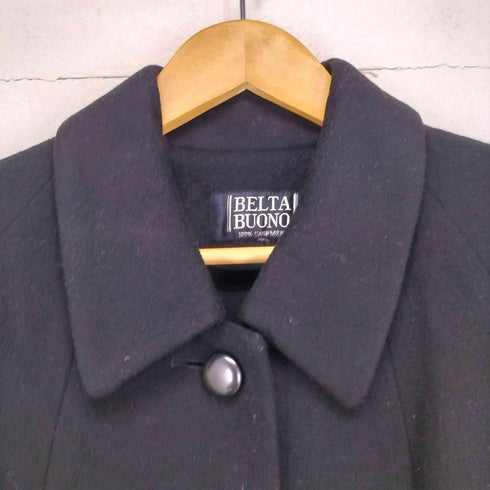 ベルタボーノ BELTA BUONO cashmere カシミヤ100ステンカラーコート レディース JPN:9号